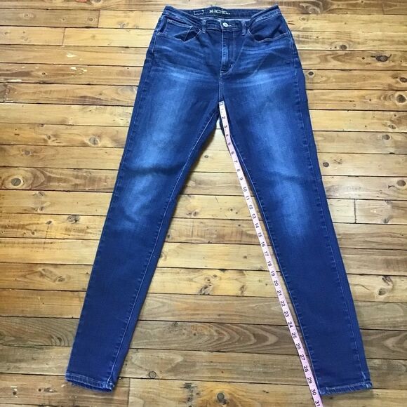 LEVIS jeans high rise skinny blue stretchy size 30 - Picture 10 of 14